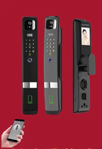 Series 5 (Series 5 WiFi-LE Smart Face Recognition Door Lock With Camera And screen with Active Doorbel Feature 2way Talk)