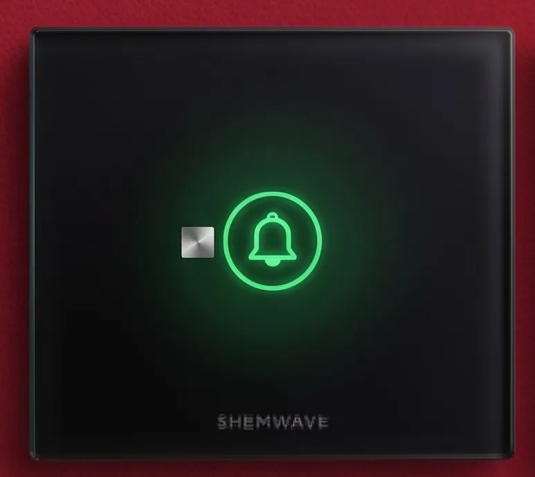 2MDB-Door Bel (Black, Acrelic)