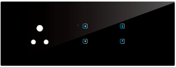 Touch 4 Switch 1 Socket (6A)