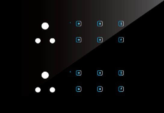 Touch 12 Switch 2 Socket (6A)