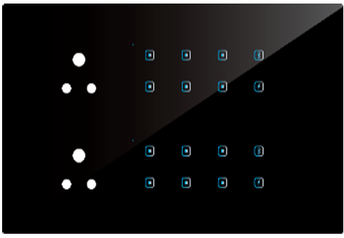 Touch 16 Switch 2 Socket (6A)